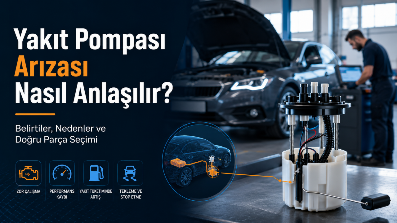 Yakıt Pompası Arızası Nasıl Anlaşılır? Belirtiler ve Çözüm Rehberi