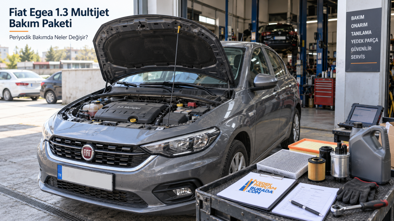 Fiat Egea 1.3 Multijet Bakım Paketi: Periyodik Bakımda Neler Değişir?
