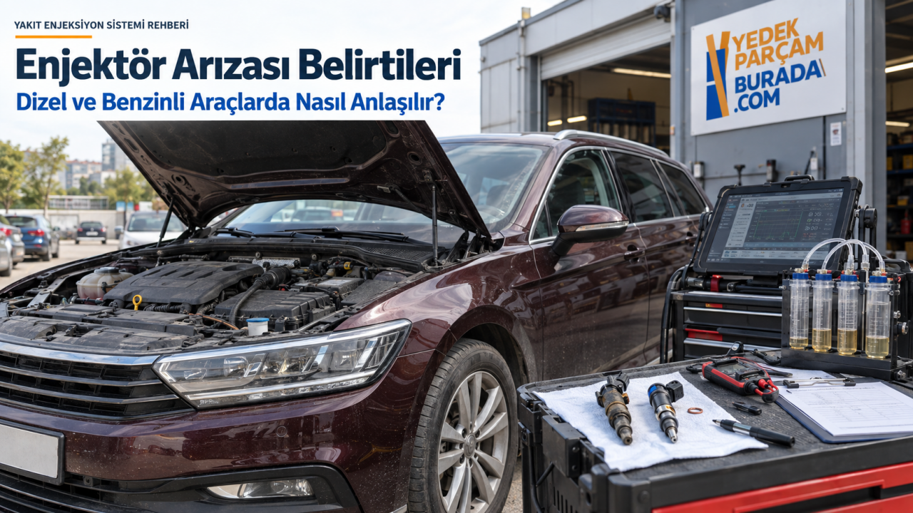 Enjektör Arızası Belirtileri Nelerdir? Dizel ve Benzinli Araçlarda Nasıl Anlaşılır?