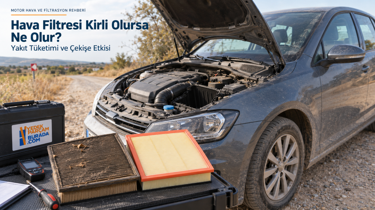 Hava Filtresi Kirli Olursa Ne Olur? Yakıt Tüketimi ve Çekişe Etkisi