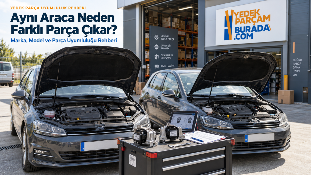 Aynı Araca Neden Farklı Parça Çıkar? Marka, Model ve Parça Uyumluluğu Rehberi