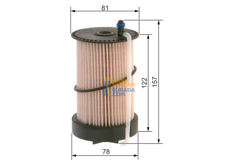 BOSCH 3C0127434A YAKIT FILTRESI VW CADDY