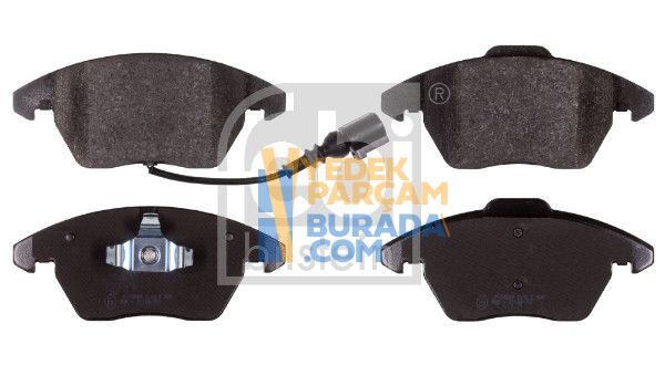 FEBI 3C0698151B FREN BALATASI ÖN VW GOLF5-GOLF6-JETTA-CADDY-PASSAT-LEON