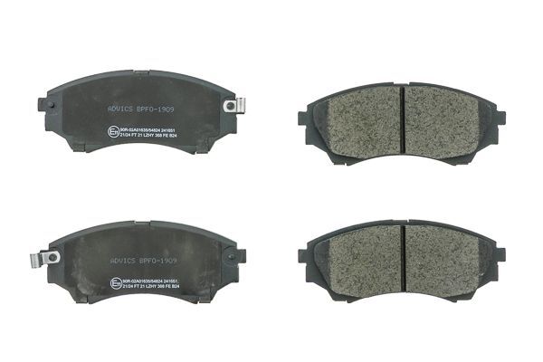 BOSCH 3M35 2001 BA FREN BALATASI ÖN JAPON B2500 (UN) 4WD : BT50 (UN) 4WD 07-11 : RANGER (ER, ET) 03-11