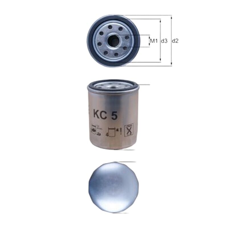 MAHLE 23303-56031 YAKIT FILTRESI JAPON LAND CRUISER (BJ4, BJ6, BJ7)