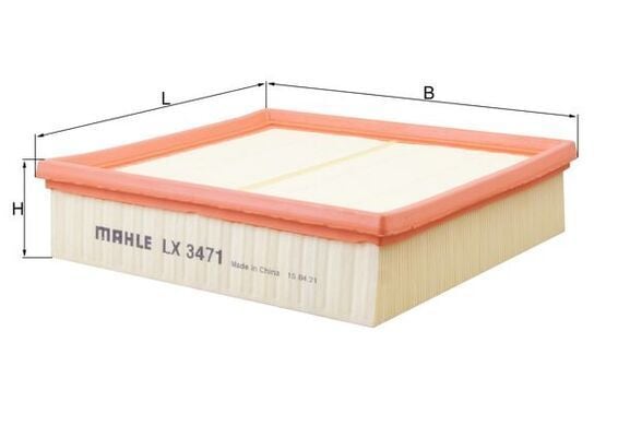 MAHLE Hava Filtresi Mercedes W176-246-117