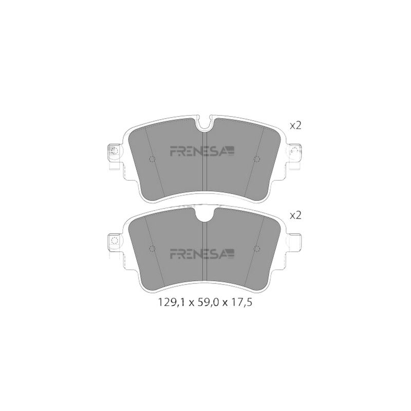FERODO 8W0698451L FREN BALATASI ARKA VW A4-A5-Q5-Q7