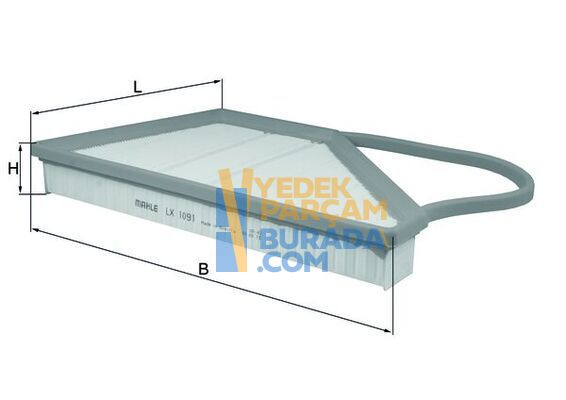 MAHLE 3W0129620C HAVA FILTRESI SOL VW BENTLEY CONTINENTAL-FLYING SPUR