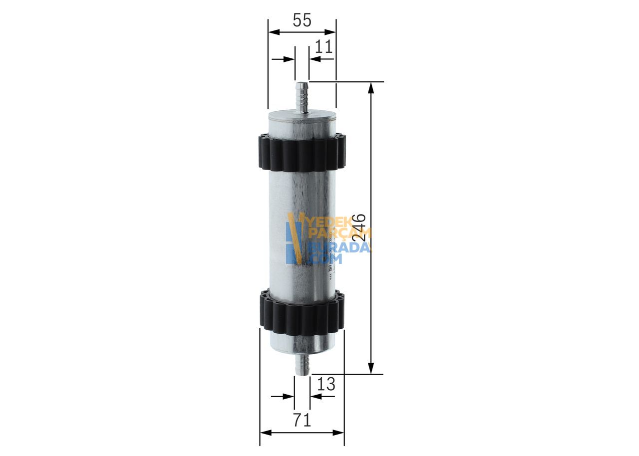BOSCH 4G0127401 YAKIT FILTRESI VW A6-A7 / CGLD-CSUD-CGLC-CMGB-DDDA-CTCB-CRTF 2,0 TDİ-3,0 TDİ