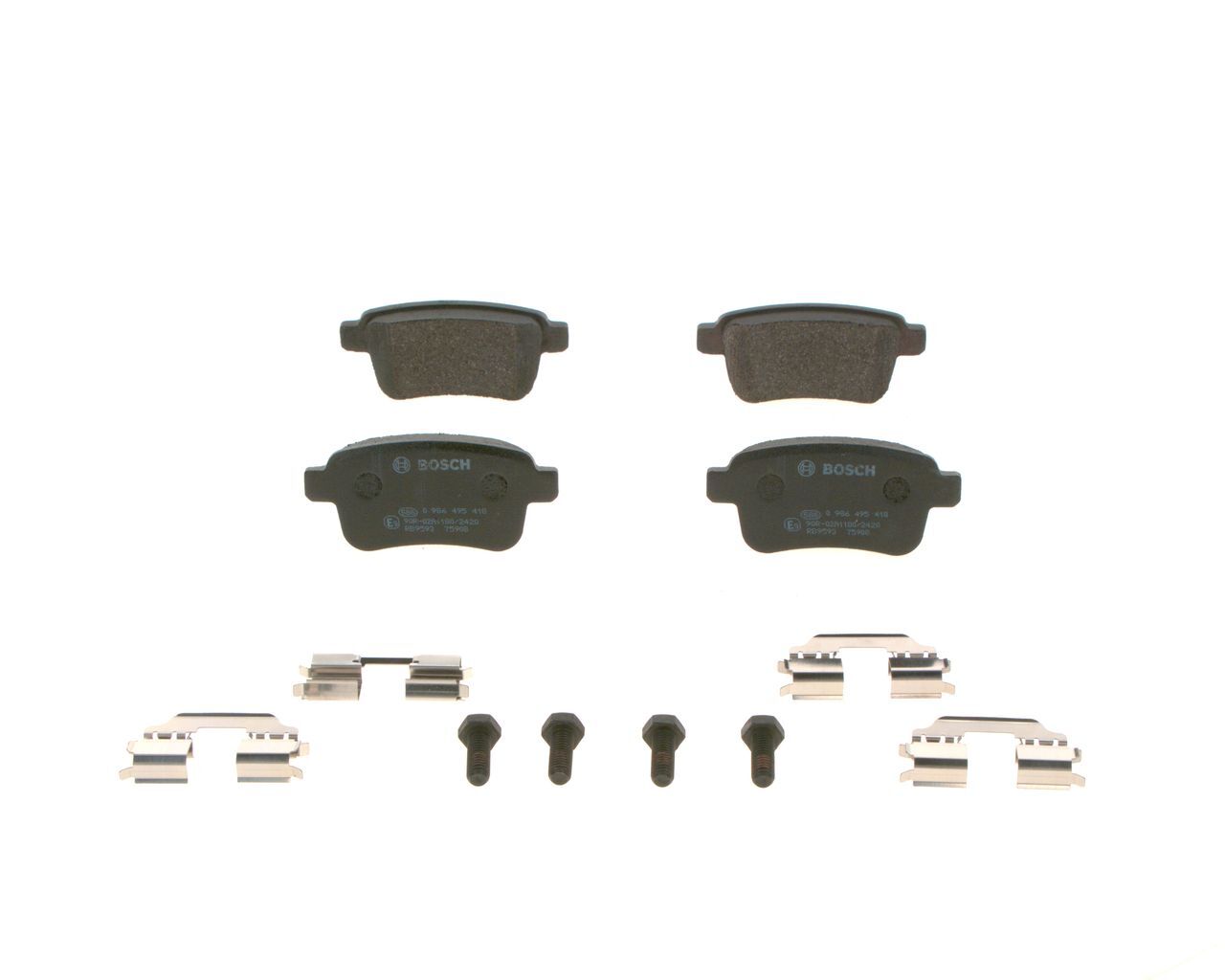 BOSCH 440604876R FREN BALATASI ARKA RENAULT KANGOO III-MERCEDES-BENZ/JITAN