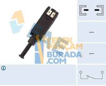 FREN PEDAL MÜSÜRÜ VW GOLF2-GOLF3-T4-A3 / BM