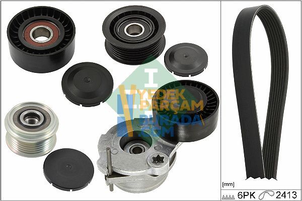 INA 04L903024Q V KAYIS SETI VW A4-A5-A6-A7-Q5-MACAN