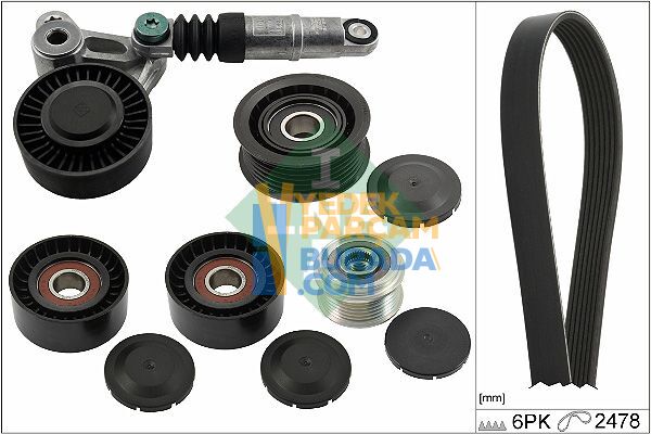 INA 059145201F V KAYIS SETI VW TOUAREG-Q7-A6-CAYENNE