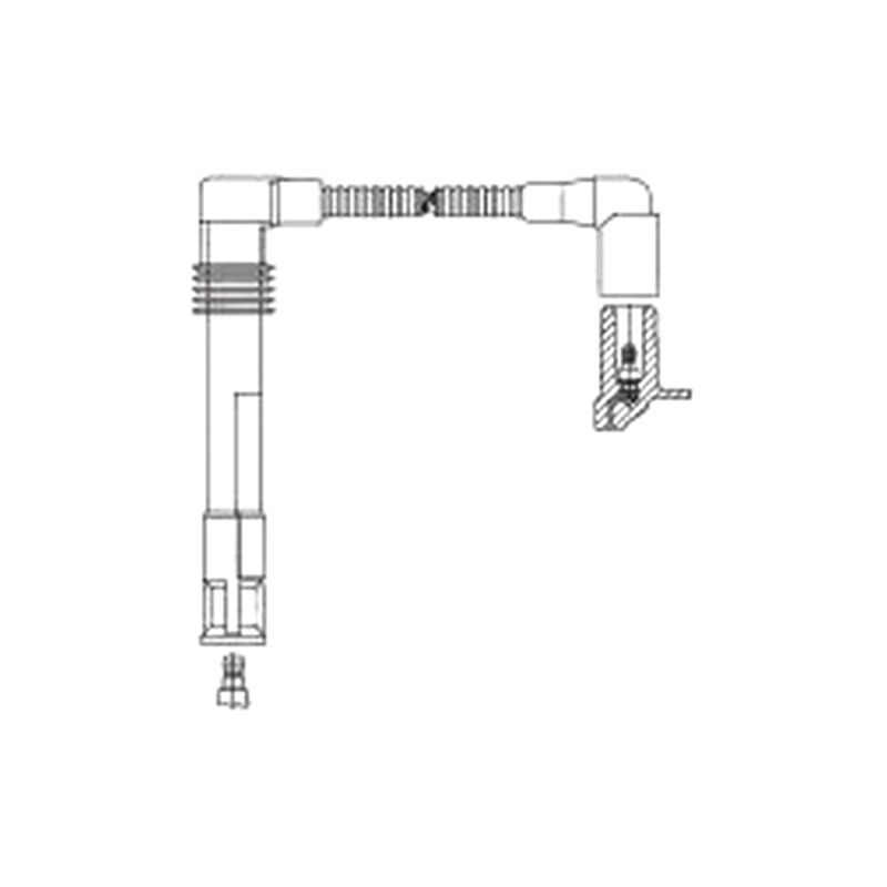 IBRAS YC1Q 8A544 AC DEVIRDAIM HORTUMU FORD TRANSIT V-184