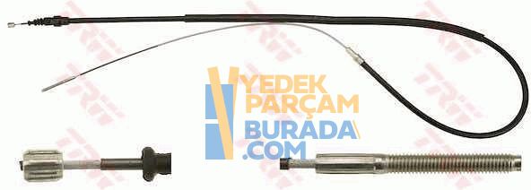 TRW 191609721A EL FREN TELI ARKA VW GOLF2-JETTA