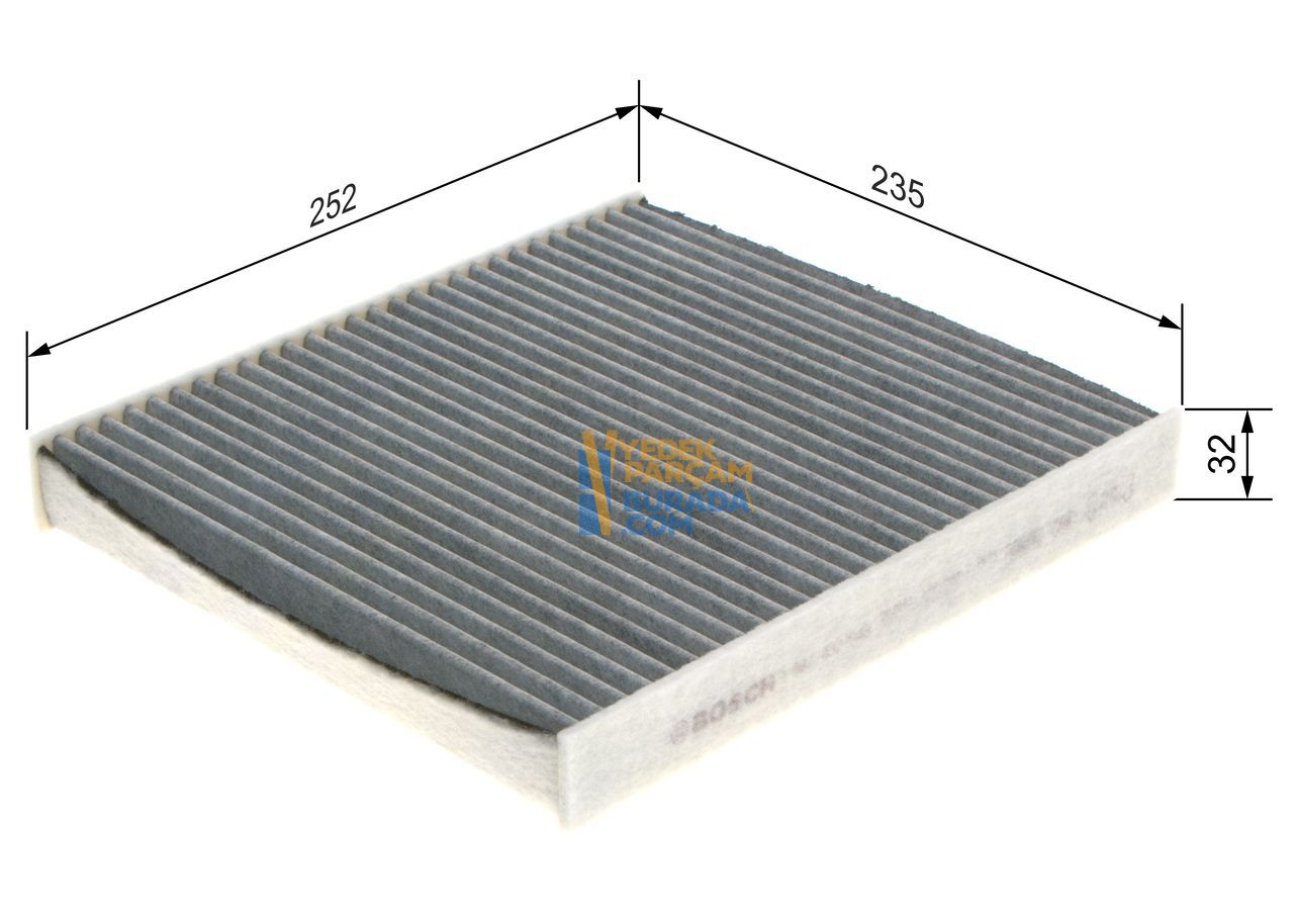 BOSCH Karbonlu Polen Filtresi