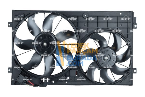 NRF 1K0959455 FAN MOTORU VW GOLF5-JETTA-PASSAT-CADDY-A3-LEON