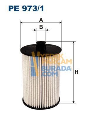FILTRON 2D0127177 YAKIT FILTRESI VW LT