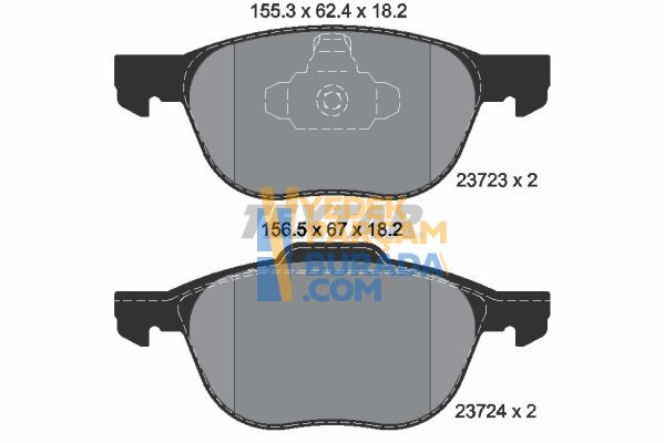 TEXTAR  FOCUS/KUGA/