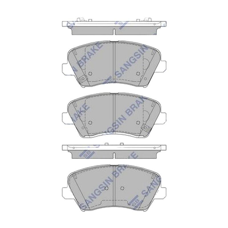 SANGSIN 58101A7A01 FREN BALATASI ÖN KORE ELANTRA I30 CERATO CEED