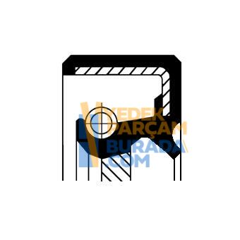 CORTECO LR002906 DIFERANSIYEL KEÇESI BMW FREELANDER 2
