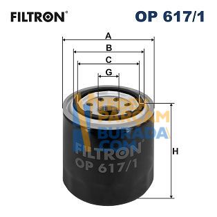 FILTRON 2630035505 YAG FILTRESI KORE IONIQ/ACCENT ERA/ACCENT BLUE/I30/EXCEL/ELANTRA/GETZ/SONATA/CEED/CERATO/SPORTAGE/RIO / BENZIN