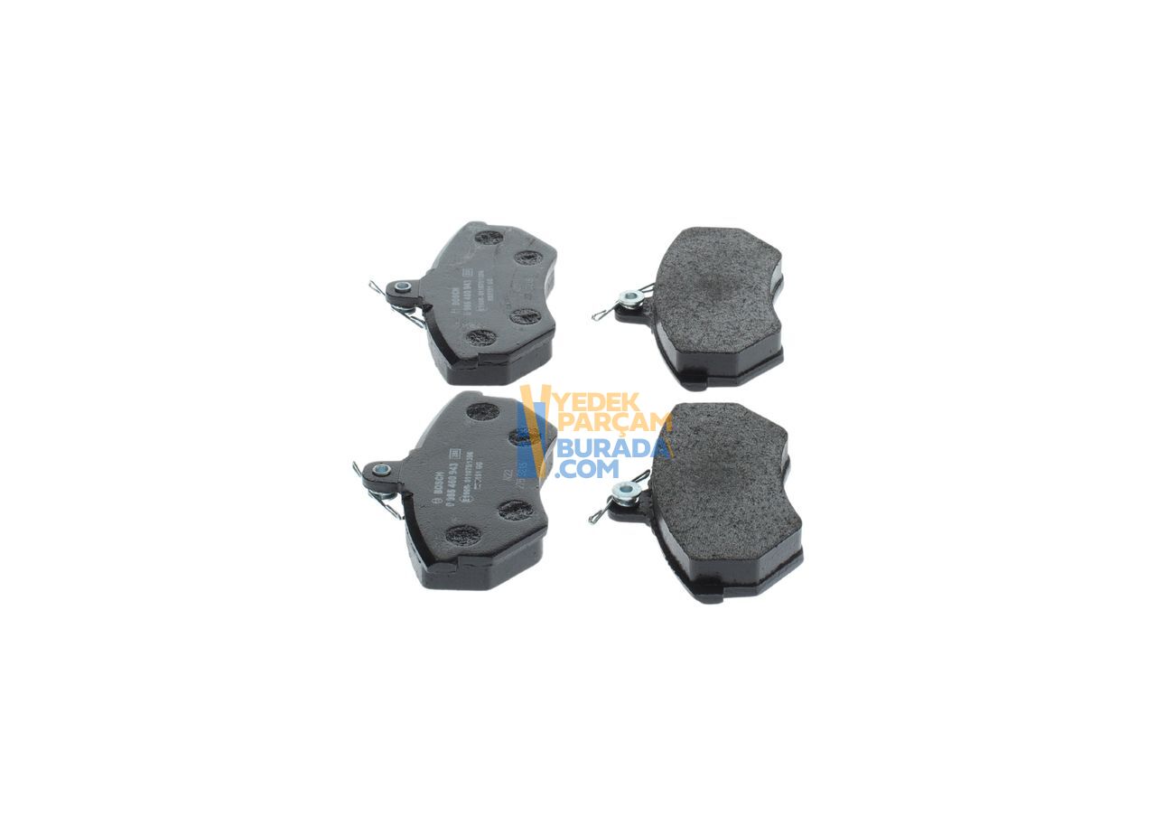 BOSCH 357698151A FREN BALATASI ÖN VW GOLF3-POLO CLASSIC-PASSAT-CADDY