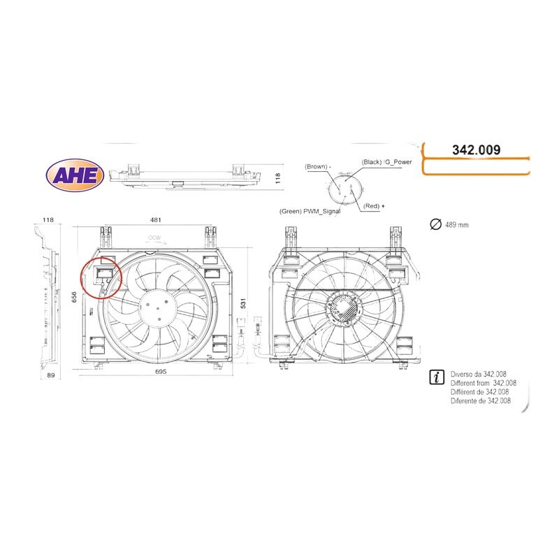 NRF 6450.NV KALORIFER REZISTANSI PSA PARTNER/BERLINGO