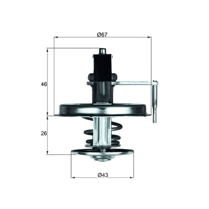 BEHR-T A1162000215 TERMOSTAT MERCEDES 126-107