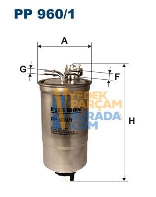 FILTRON 1M0127401 YAKIT FILTRESI VW LEON