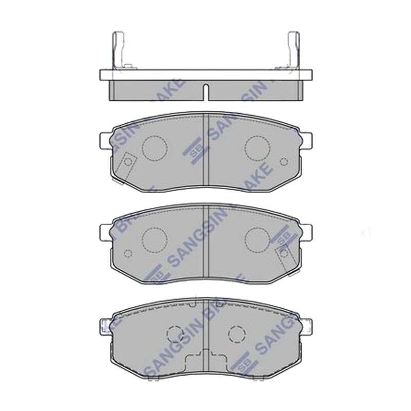 SANGSIN 58302M2A00 FREN BALATASI ARKA KORE GALLOPER/GALANT/PAJERO