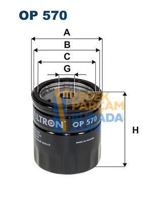 FILTRON 650104 YAG FILTRESI OPEL ASTRA F ASTRA G CORSA B CORSA C VECTRA B VECTRA C