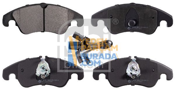 FEBI 8K0698151D FREN BALATASI ÖN VW A4-A5-A6-A7-Q5