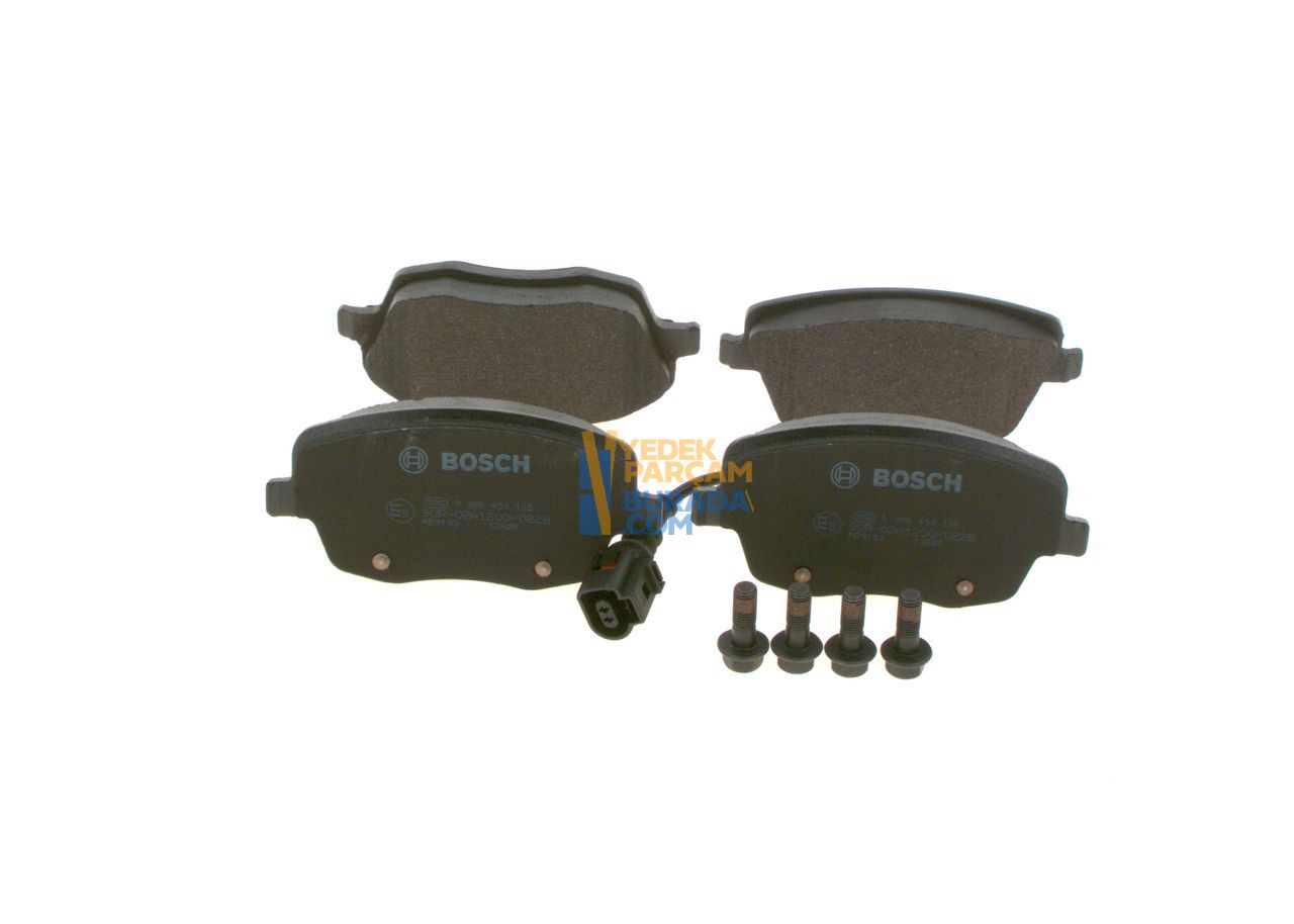 BOSCH 6Q0698151C FREN BALATASI ÖN VW ROOMSTER
