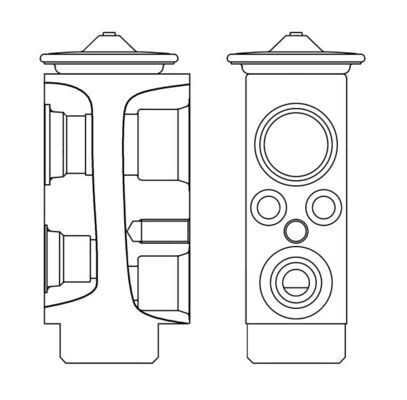BEHR 64119291200 KLIMA VALFI BMW X5 F15-X6 F16