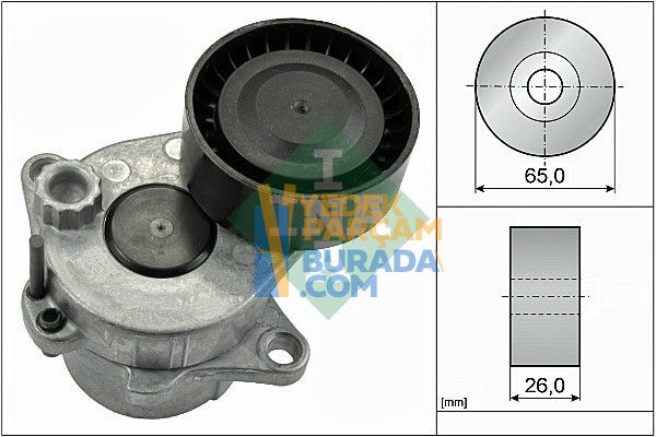 INA  V KAYIS GERGISI KOMPLE MERCEDES W906-639