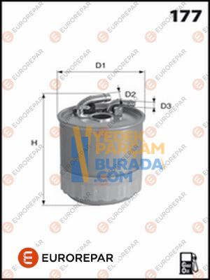 EUROREPAR A6420906052 YAKIT FILTRESI  117-246-176-212-164-221-906 SPRINTER