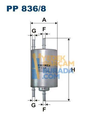 FILTRON 8E0201511L YAKIT FILTRESI VW A4
