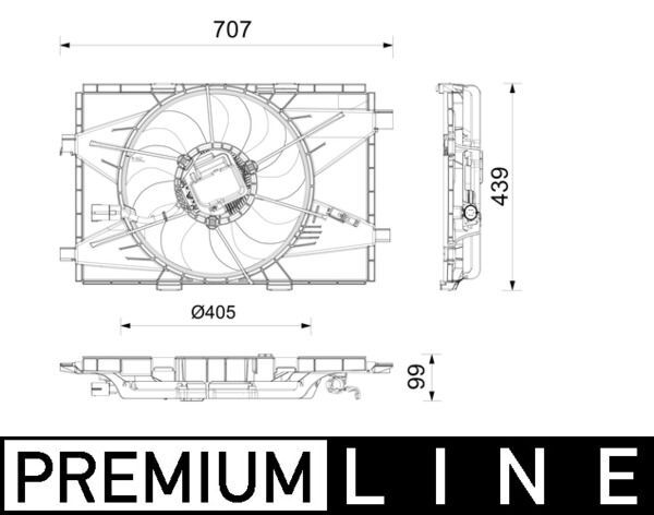 BEHR 52231201 FAN MOTORU FIAT FIAT 500E