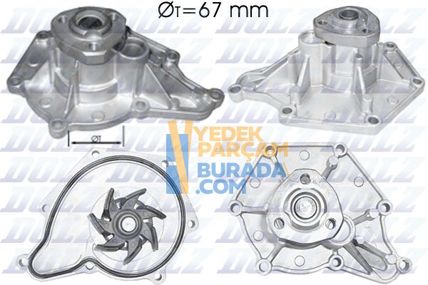 DOLZ 06E121005F DEVIRDAIM VW TOUAREG-A4-A6-Q7