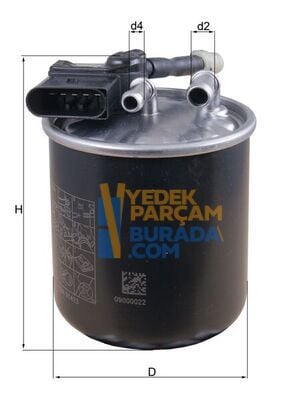MAHLE YAKIT FILTRESI MERCEDES 212-221-222-166-204
