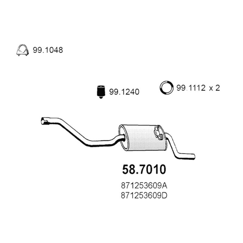 OPAR 2052.W9 DEBRIYAJ SETI PSA PARTNER/BERLINGO
