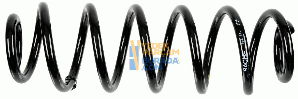 SACHS 1K0511115BF HELEZON YAYI ARKA VW GOLF6-PASSAT