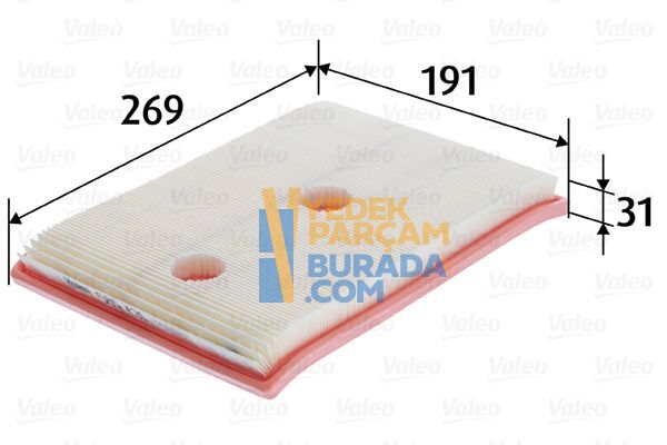 VALEO 04E129620 HAVA FILTRESI VW GOLF7-A3-LEON-PASSAT-TIGUAN