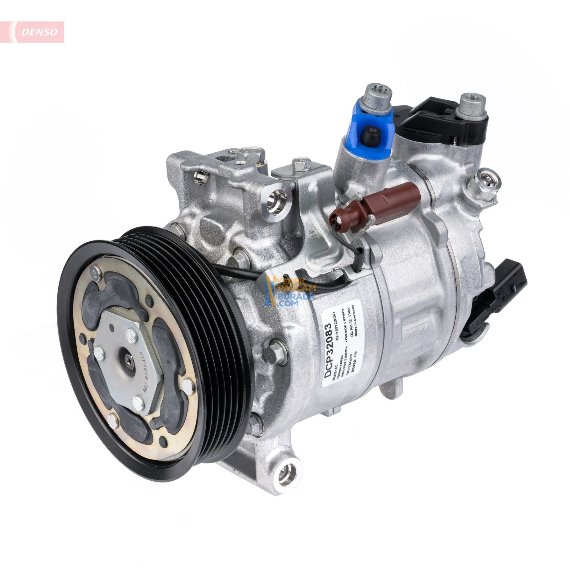 DENSO 3Q0816803D KLIMA KOMPRESÖRÜ VW GOLF7-GOLF8-PASSAT-TROC-TCROSS-TIGUAN-T6-LEON-OCTAVIA