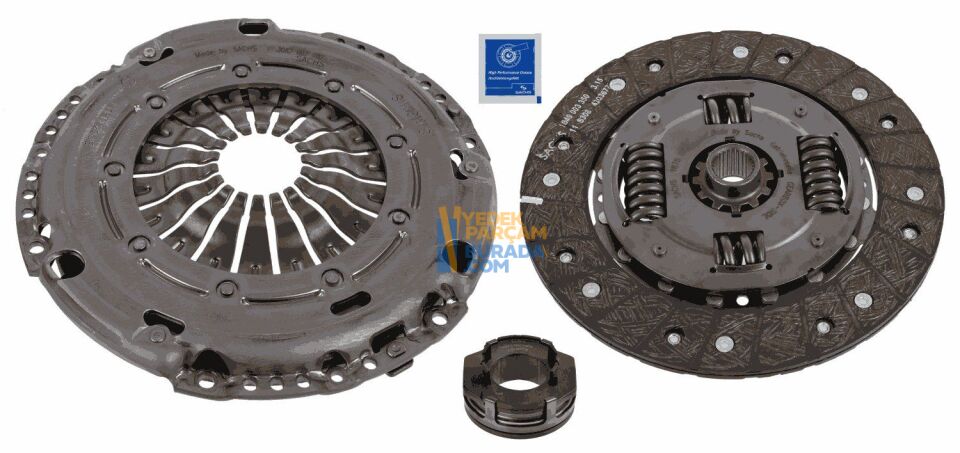SACHS 04E141016J DEBRIYAJ SETI VW GOLF7-GOLF8-T-ROC-A3-LEON-OCTAVIA