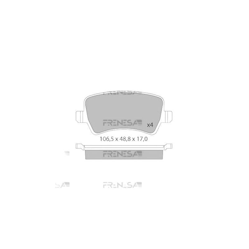 M.MARELLI ME6G9J 2M008 FB FREN BALATASI ARKA FORD MONDEO/LAND ROVER/S60/GALAXY/KUGA/S-MAX