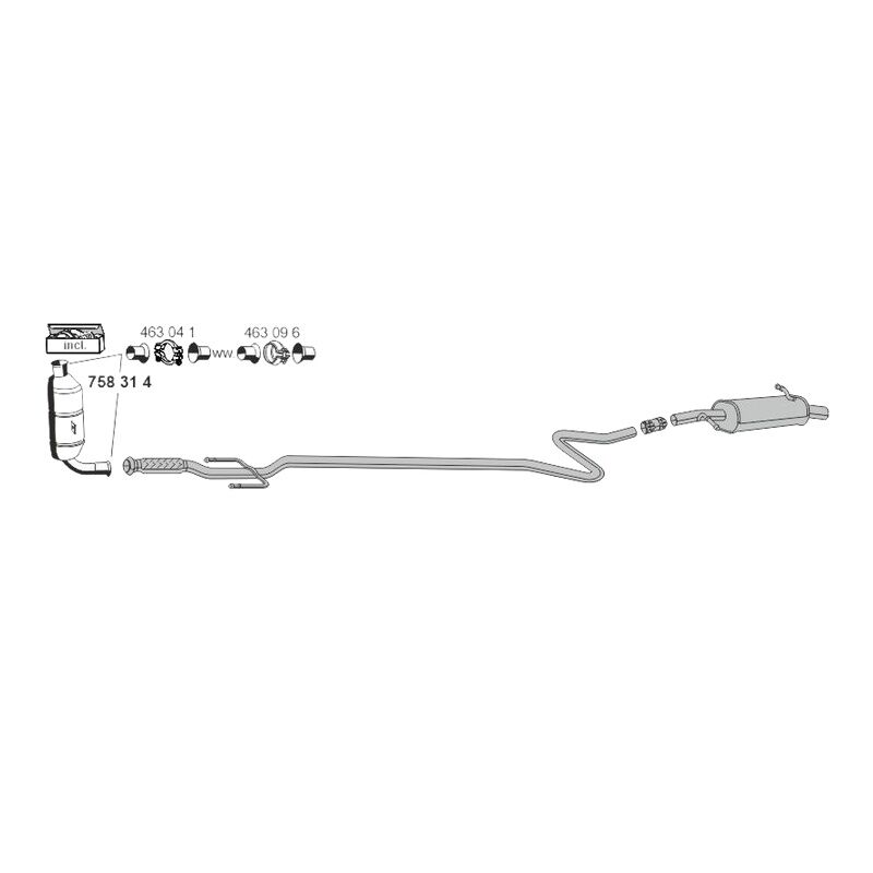 GATES 7M3145832D TURBO HORTUMU VW SHARAN