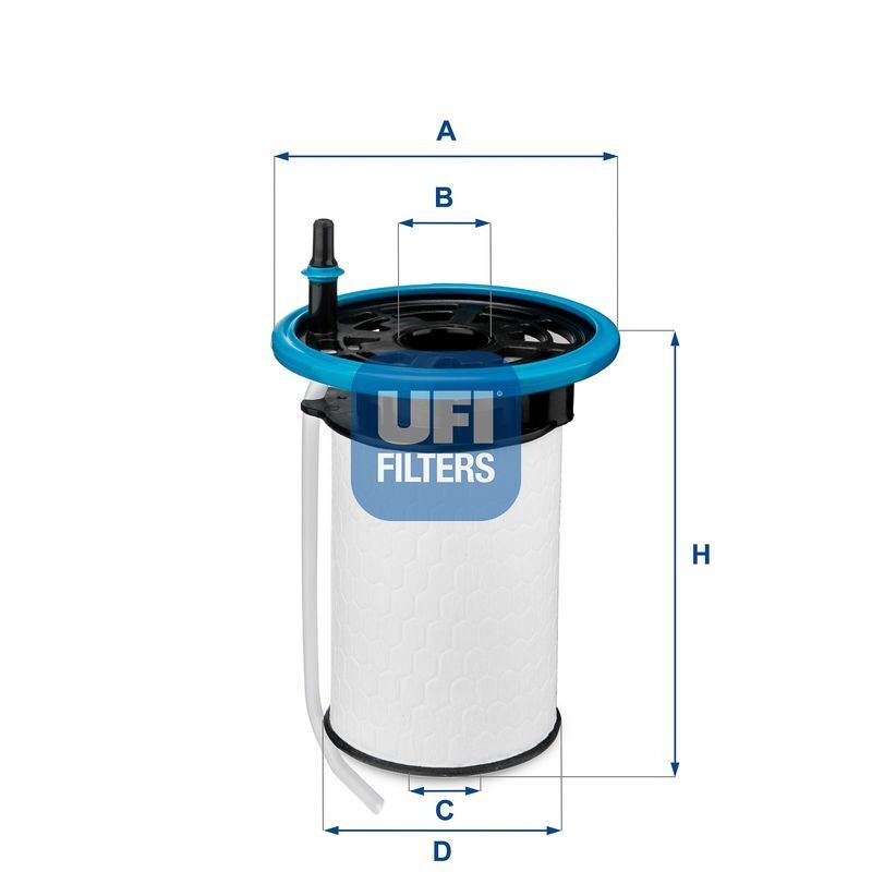 UFI 77366216 YAKIT FILTRESI FIAT DOBLO IV / EGEA 500L GIULIETTA