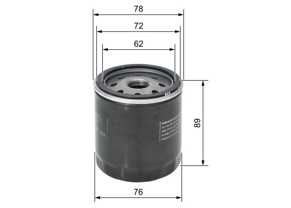 VALEO AA6E 6714 AB YAG FILTRESI FORD FOCUS/MONDEO/MAZDA/LANDROVER